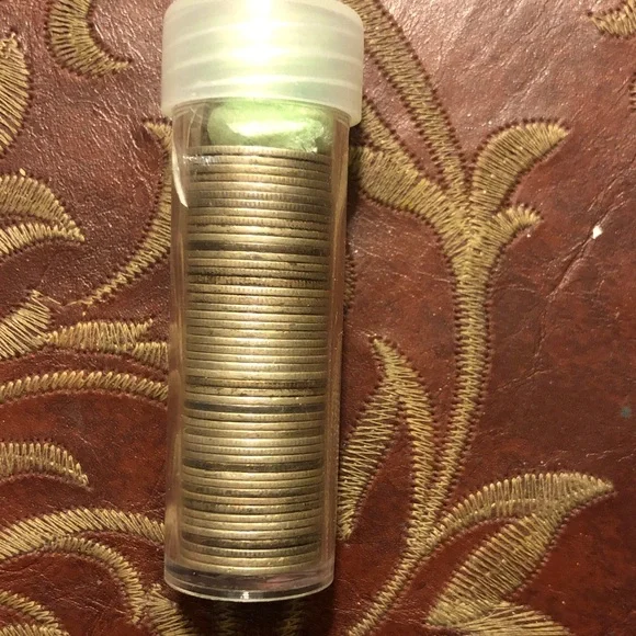 Barber dimes/ tube of 50 coins - Picture 9 of 11